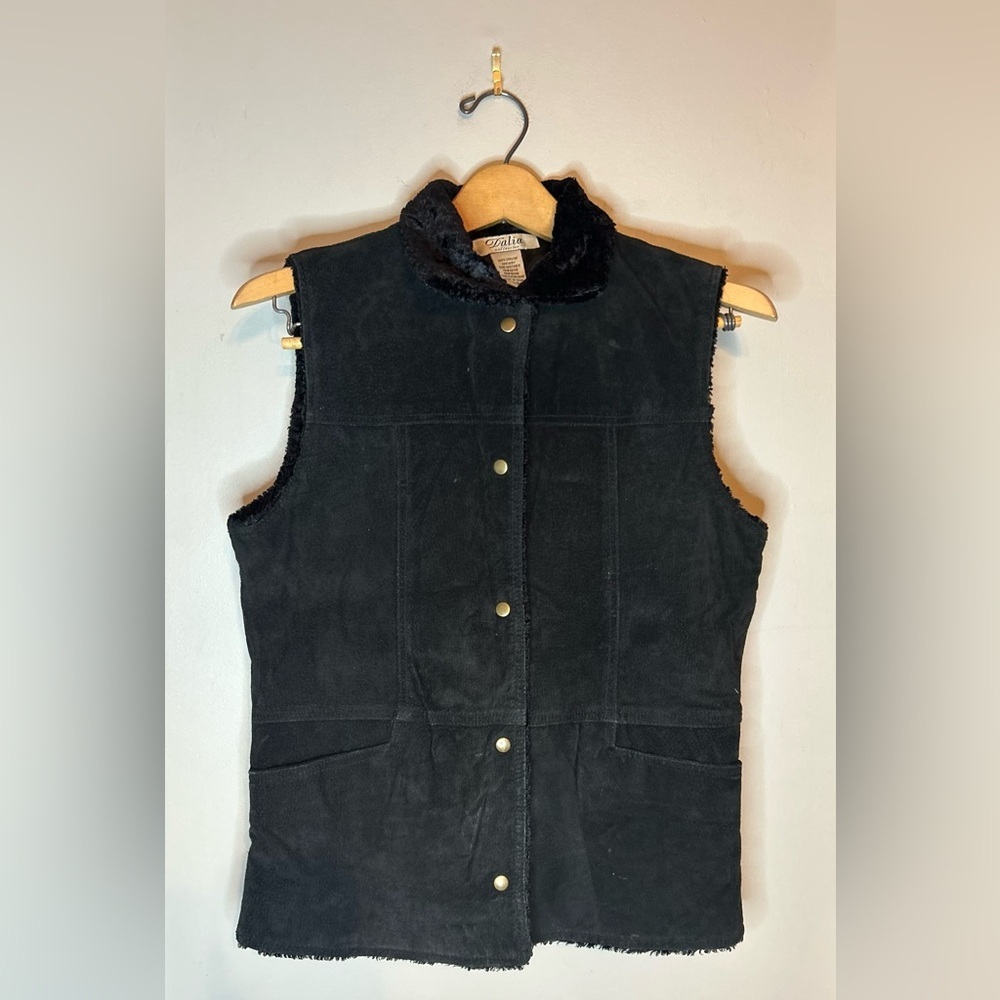 Vintage Dalia suede vest